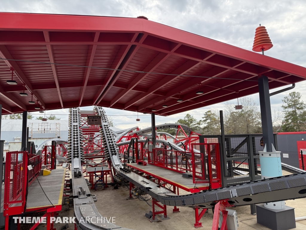 Kid Flash Cosmic Coaster at Six Flags Over Georgia