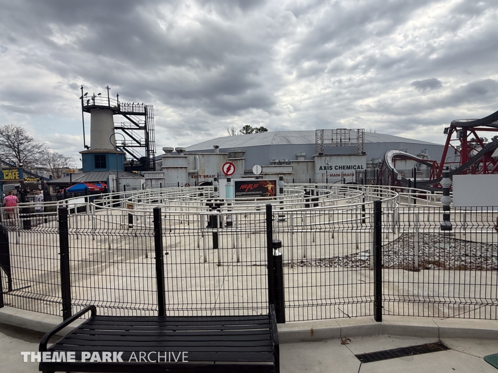 Kid Flash Cosmic Coaster at Six Flags Over Georgia