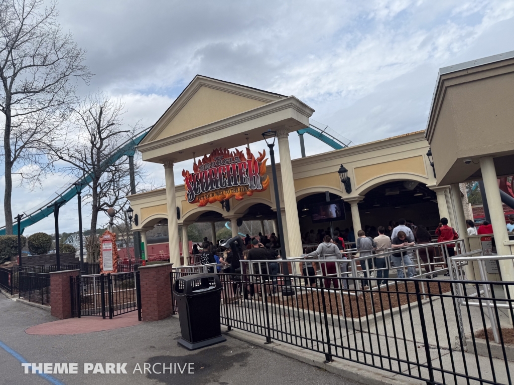Georgia Scorcher at Six Flags Over Georgia