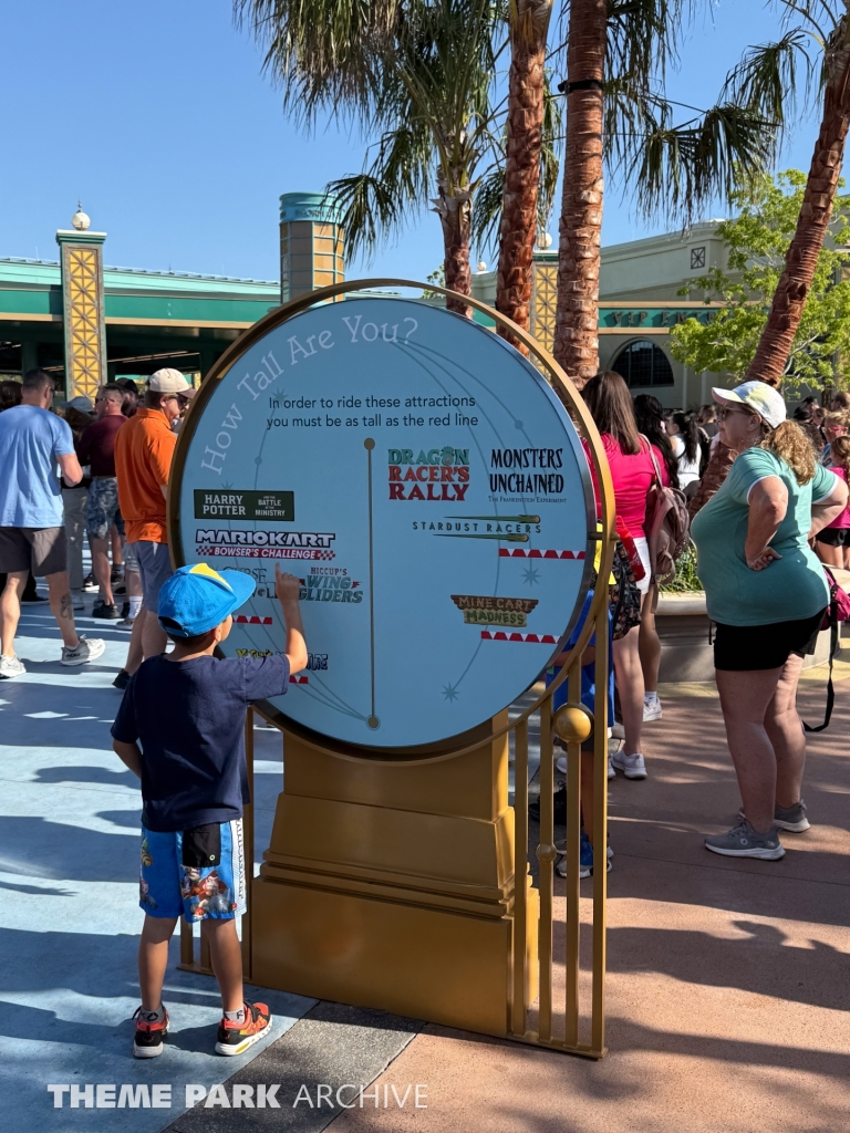 Entrance at Universal Epic Universe