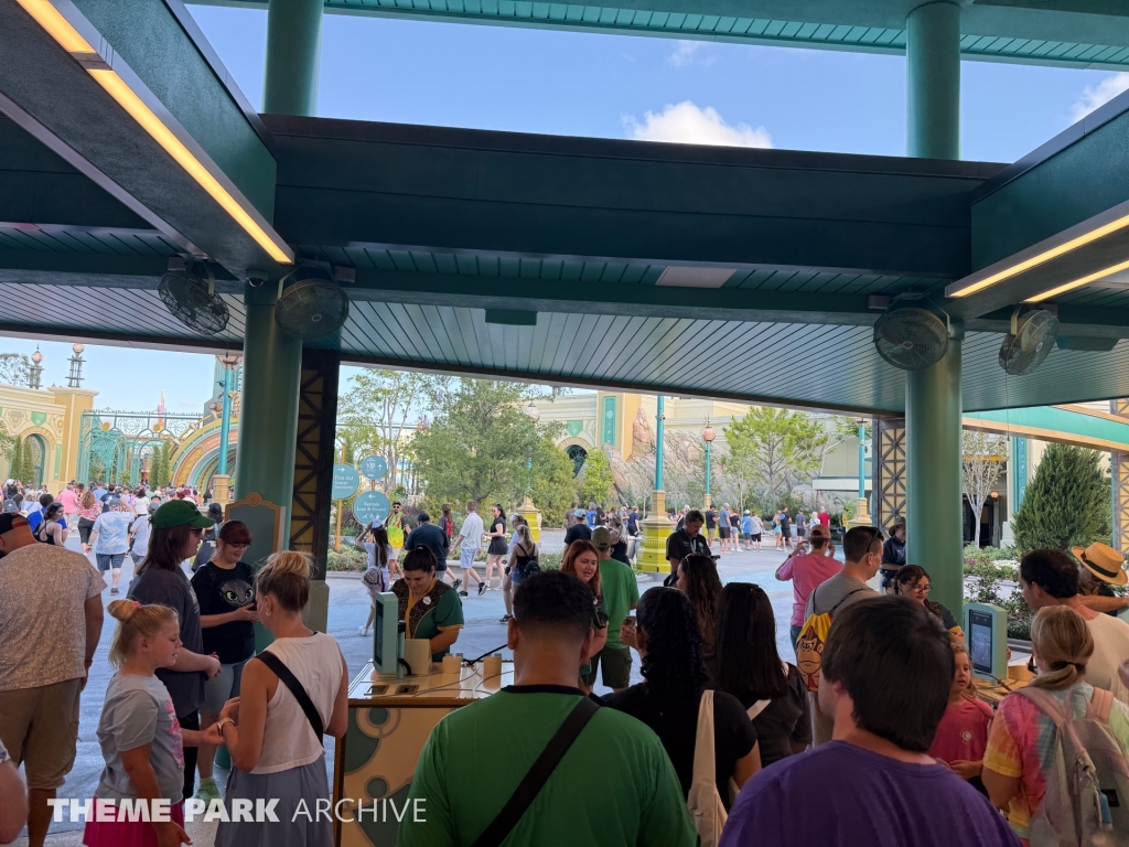 Entrance at Universal Epic Universe