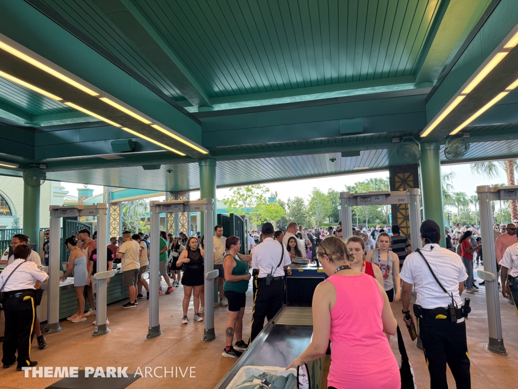 Entrance at Universal Epic Universe