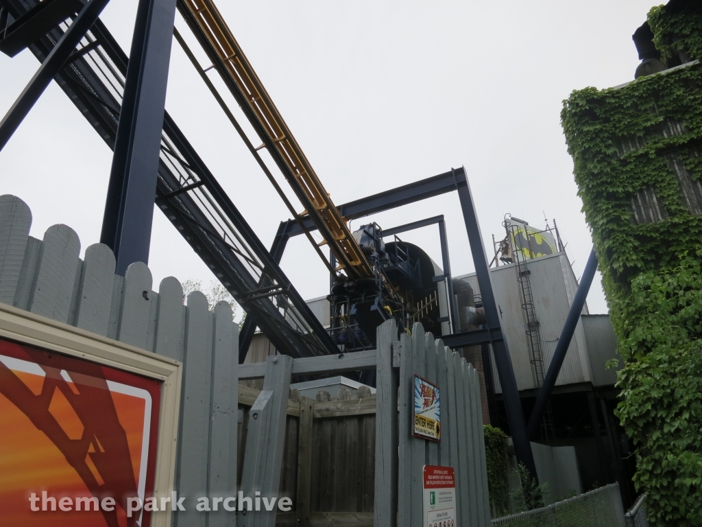 Batman The Ride at Six Flags Great America