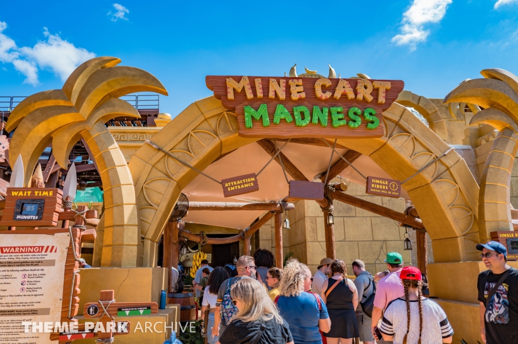 Mine Cart Madness at Universal Epic Universe