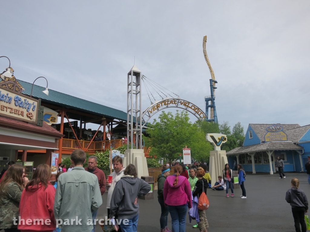 Vertical Velocity at Six Flags Great America
