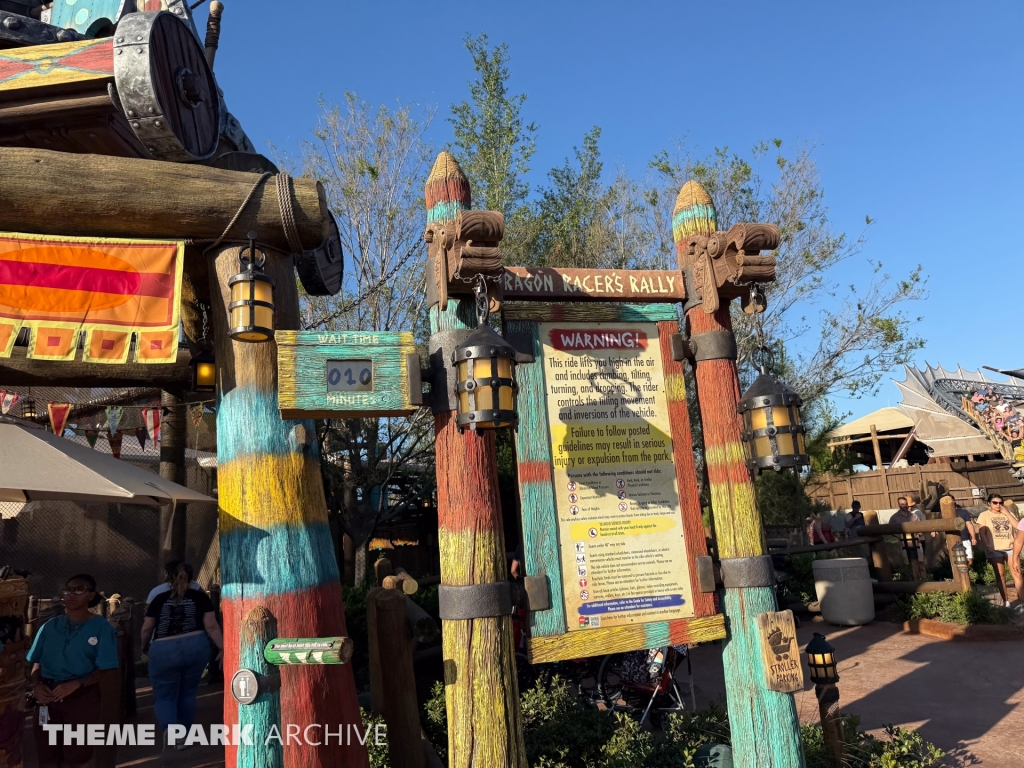 Dragon Racer's Rally at Universal Epic Universe