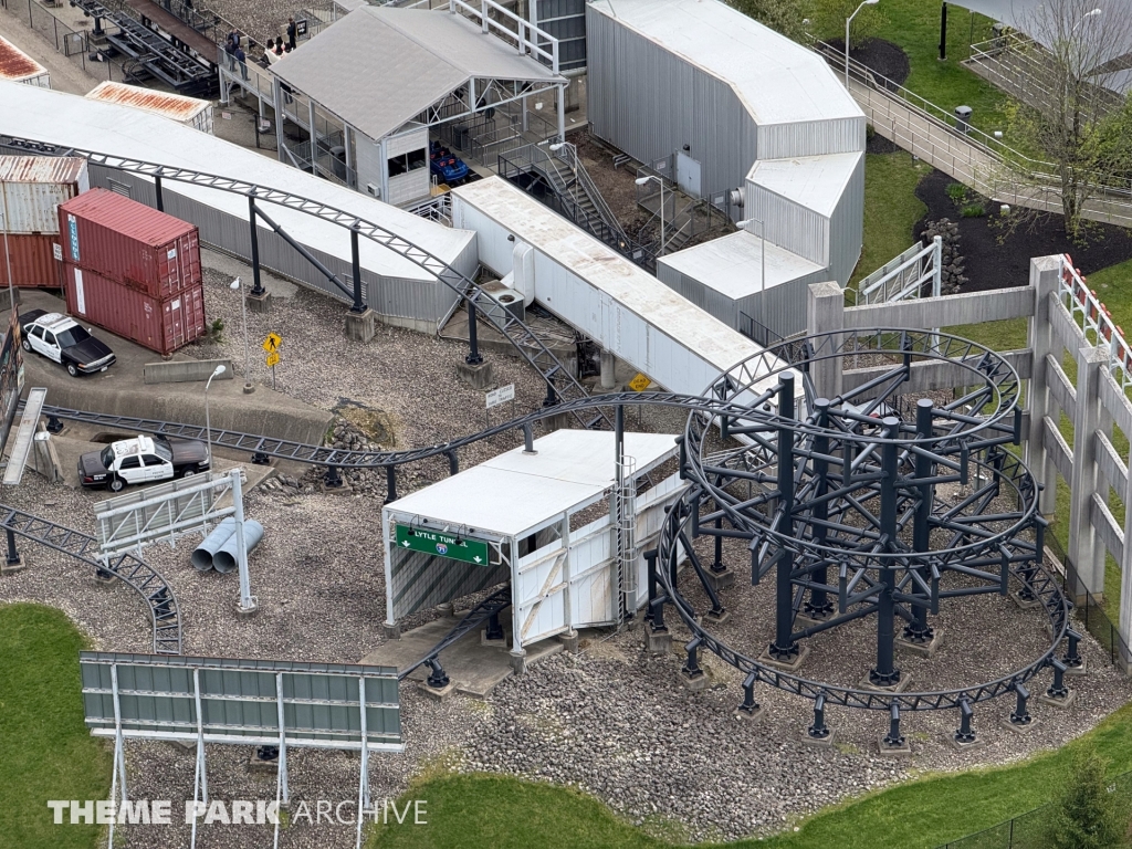 Backlot Stunt Coaster at Kings Island