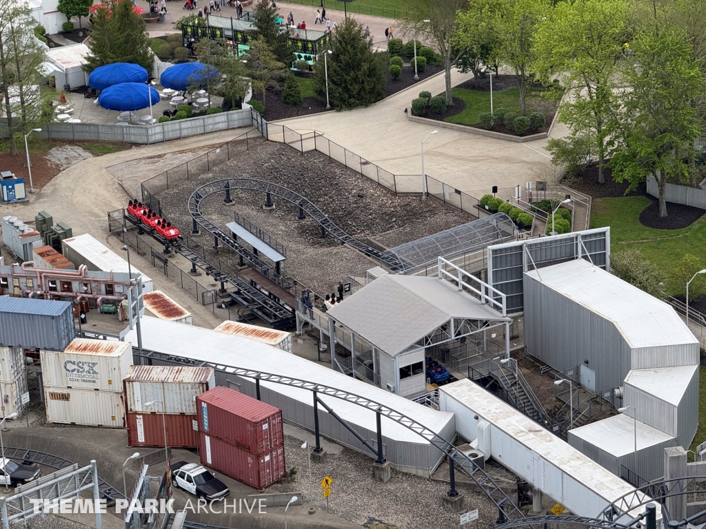 Backlot Stunt Coaster at Kings Island