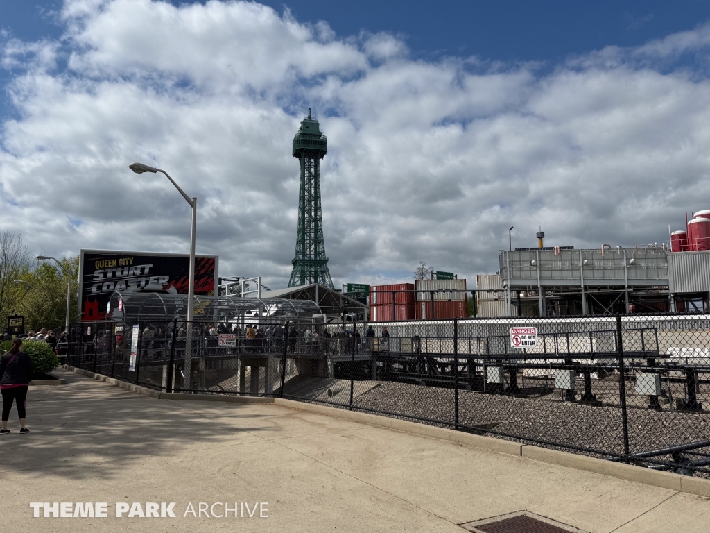 Backlot Stunt Coaster at Kings Island