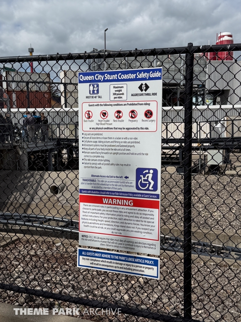 Backlot Stunt Coaster at Kings Island