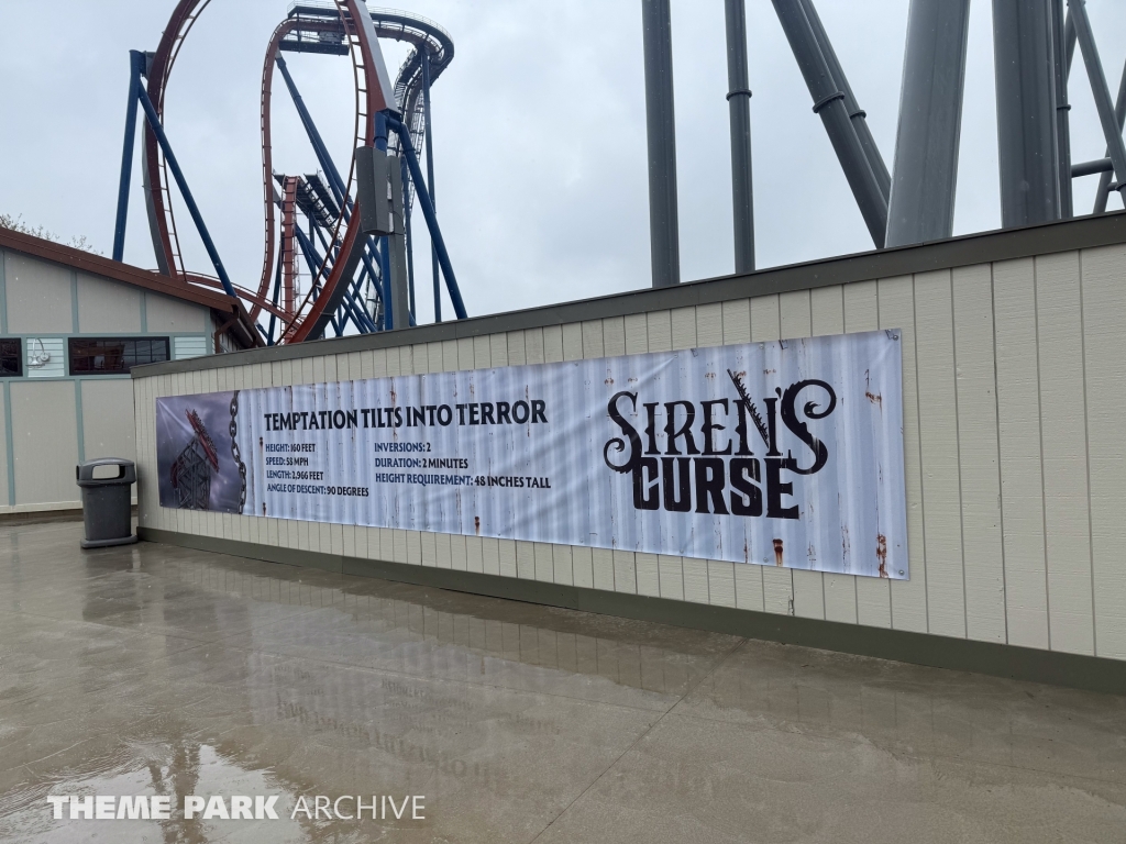 Siren's Curse at Cedar Point