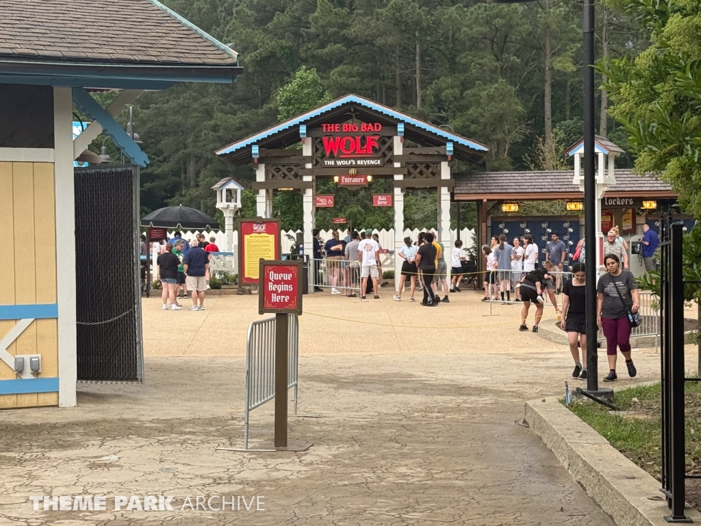 The Big Bad Wolf: The Wolf's Revenge at Busch Gardens Williamsburg