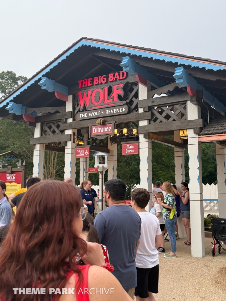 The Big Bad Wolf: The Wolf's Revenge at Busch Gardens Williamsburg