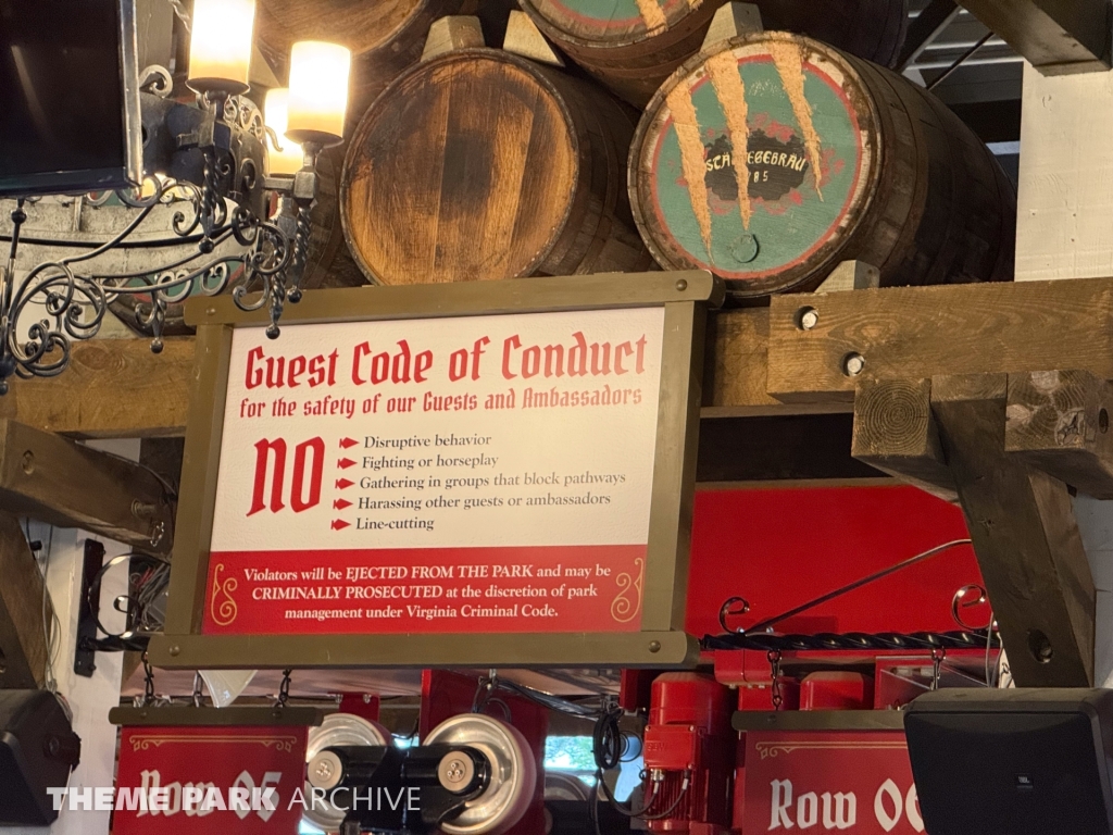 The Big Bad Wolf: The Wolf's Revenge at Busch Gardens Williamsburg