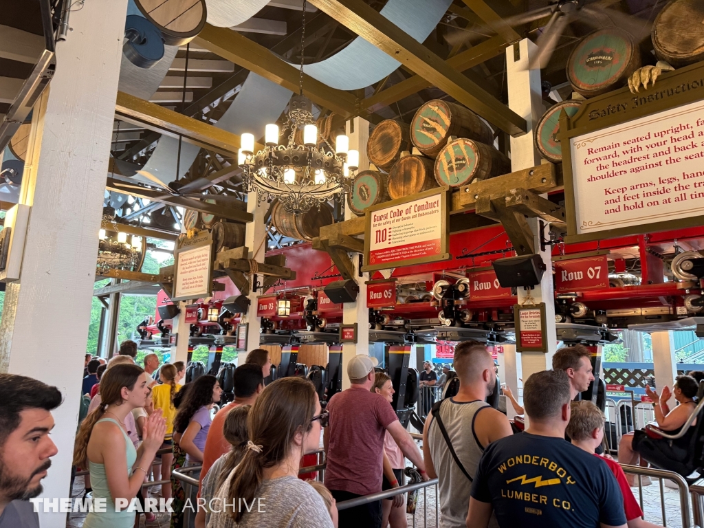 The Big Bad Wolf: The Wolf's Revenge at Busch Gardens Williamsburg