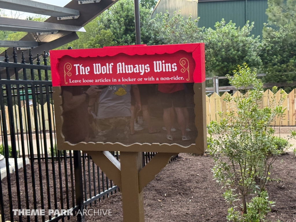 The Big Bad Wolf: The Wolf's Revenge at Busch Gardens Williamsburg