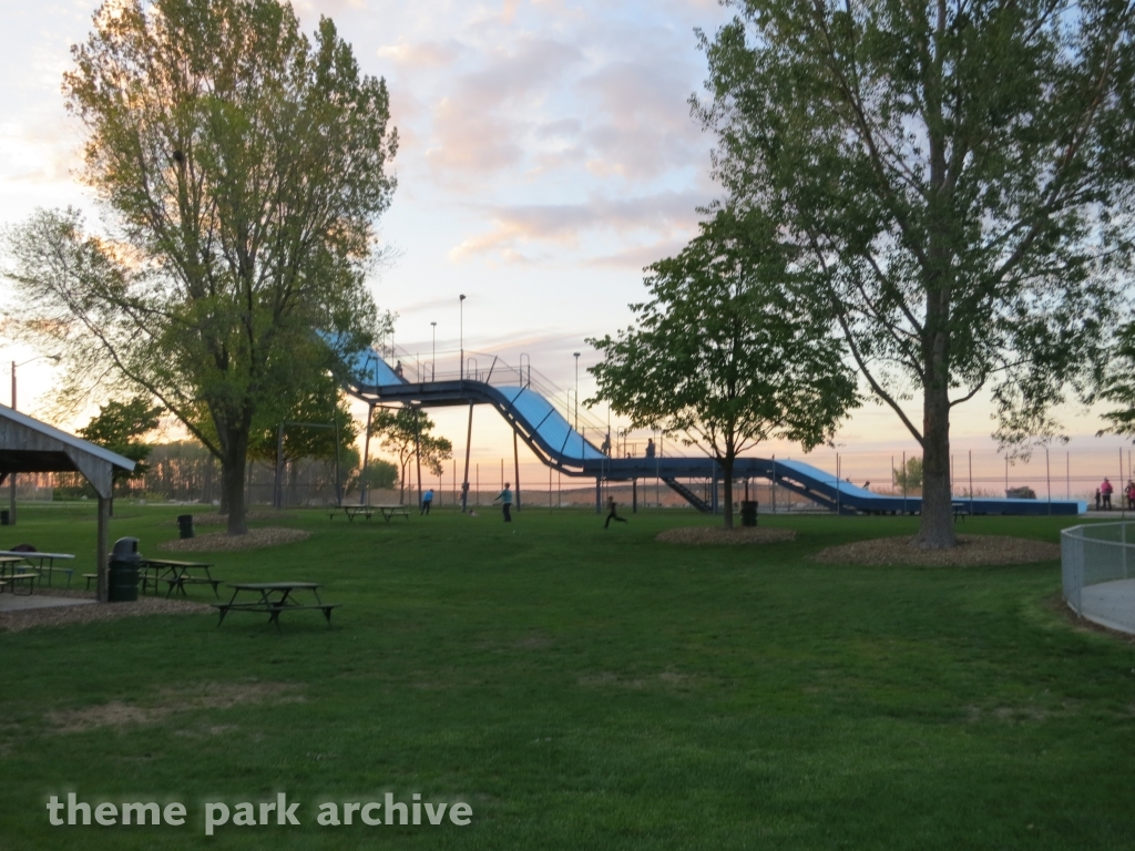 Giant Slide at Bay Beach Amusement Park