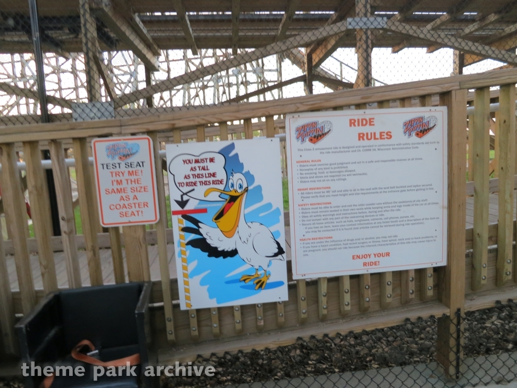 Zippin Pippin at Bay Beach Amusement Park