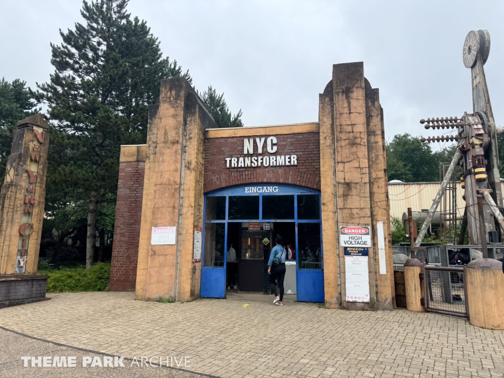 NYC Transformer at Movie Park Germany