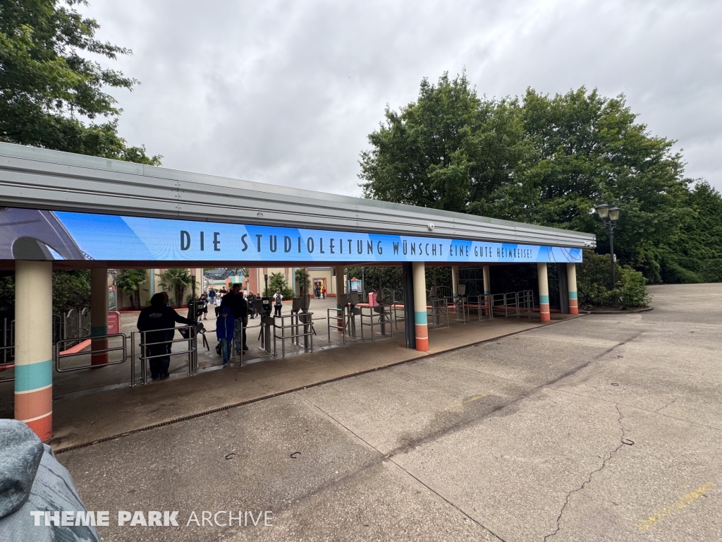 Entrance at Movie Park Germany
