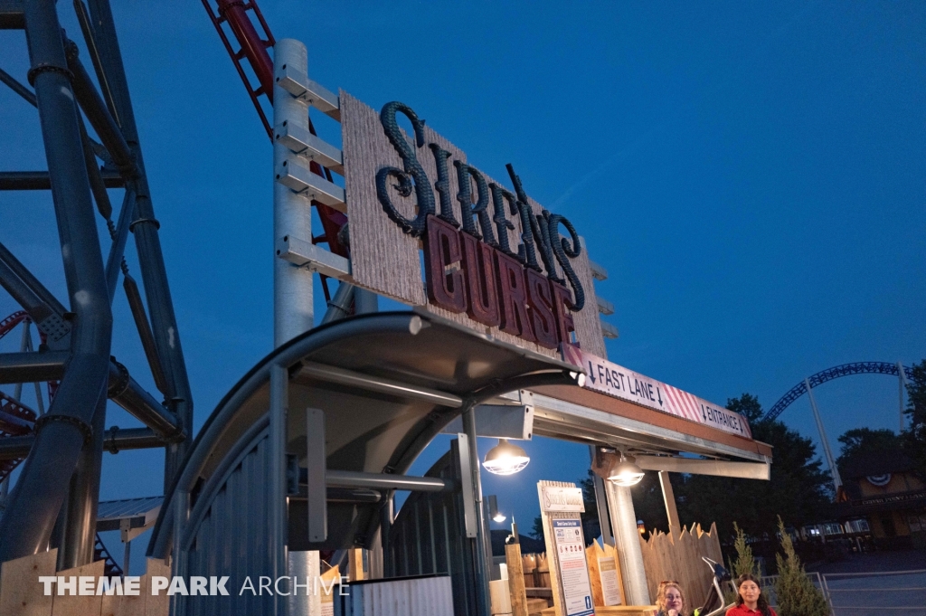 Siren's Curse at Cedar Point