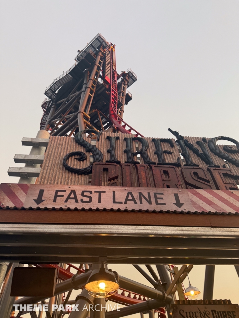 Siren's Curse at Cedar Point
