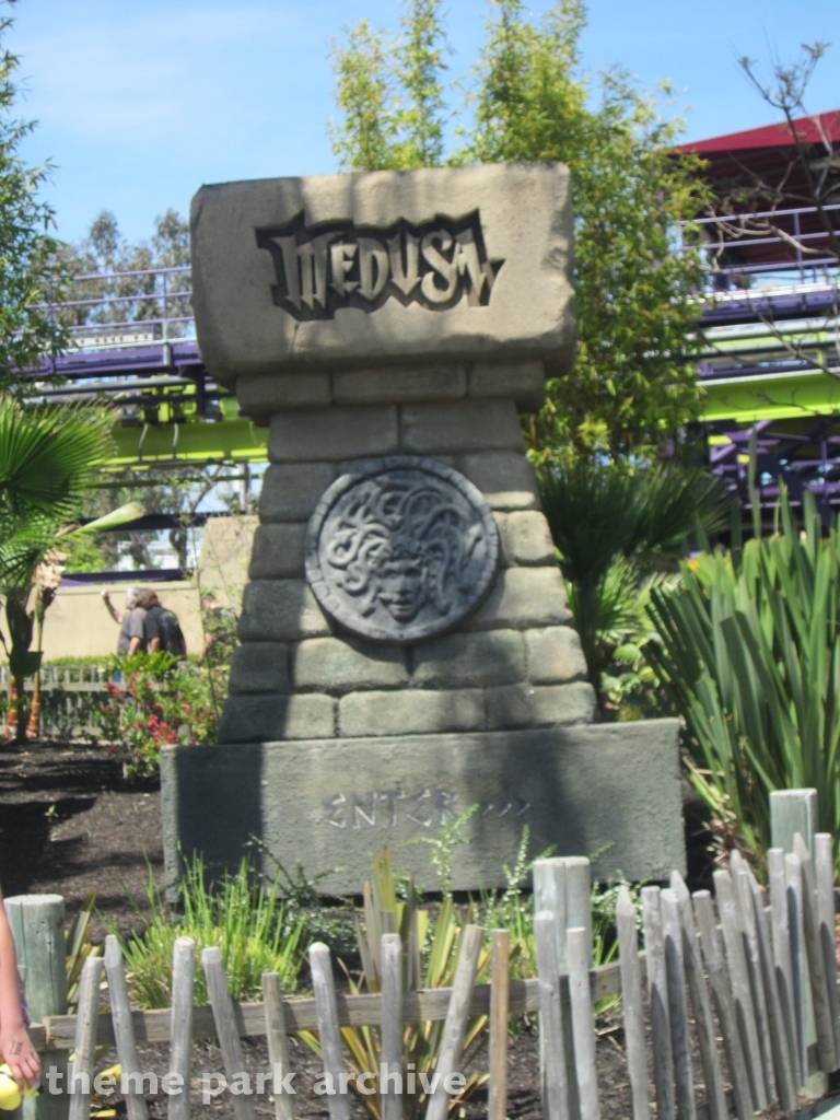 Medusa at Six Flags Discovery Kingdom
