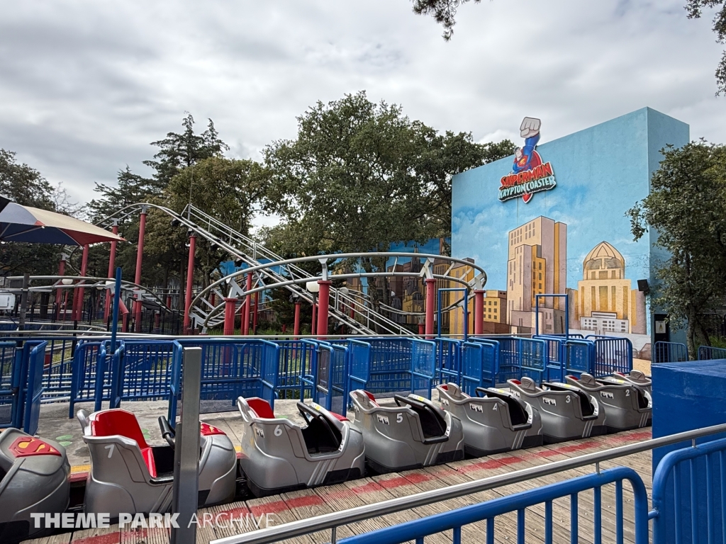 Superman Krypton Coaster at Six Flags Mexico