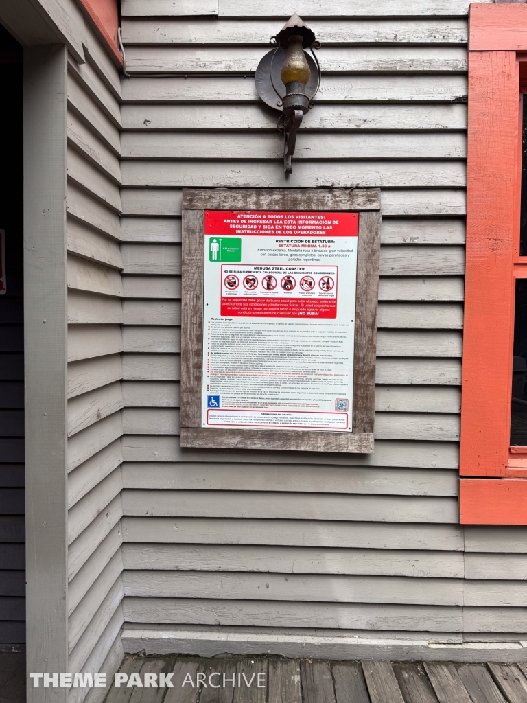 Medusa Steel Coaster at Six Flags Mexico