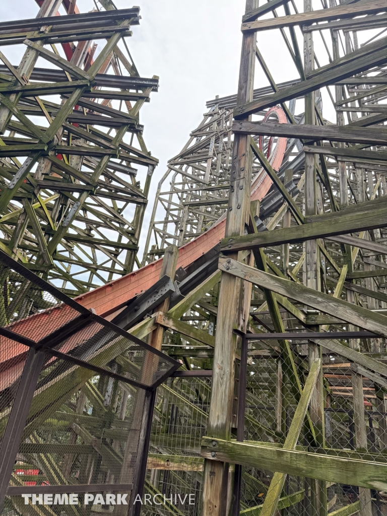 Medusa Steel Coaster at Six Flags Mexico