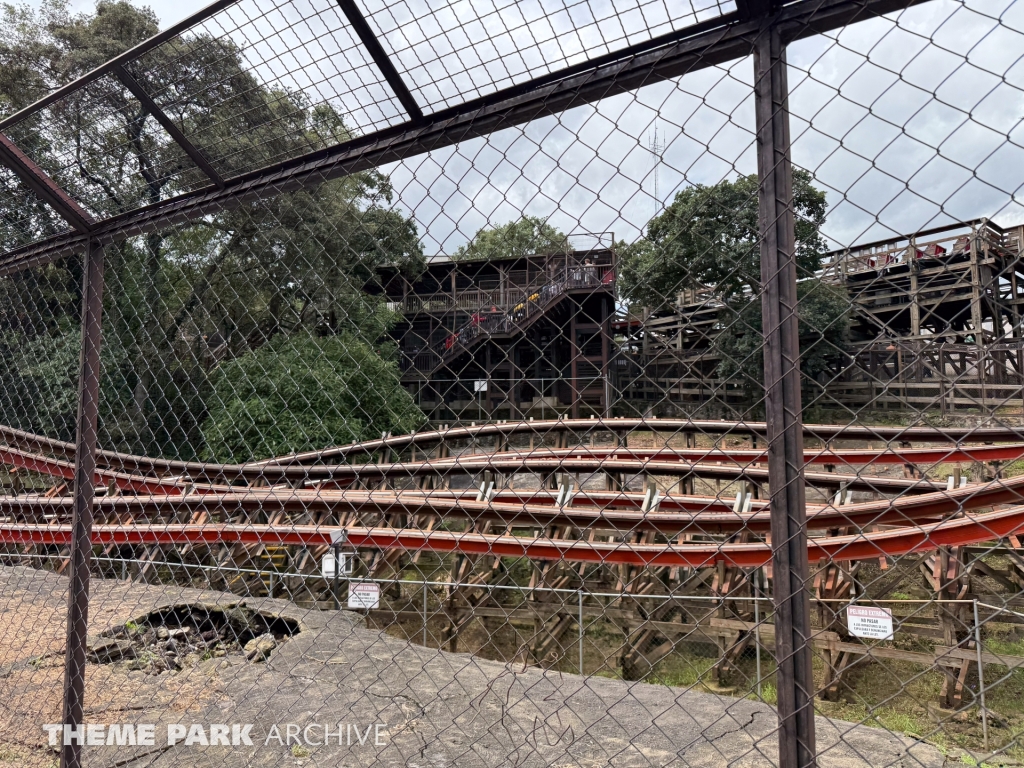 Medusa Steel Coaster at Six Flags Mexico