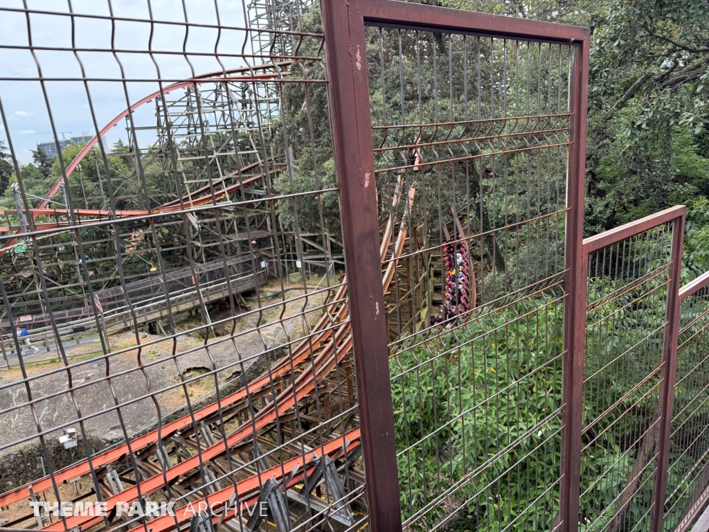 Medusa Steel Coaster at Six Flags Mexico