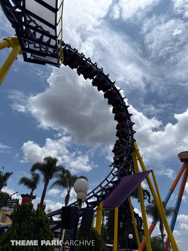 Batgirl Batarang at Six Flags Mexico