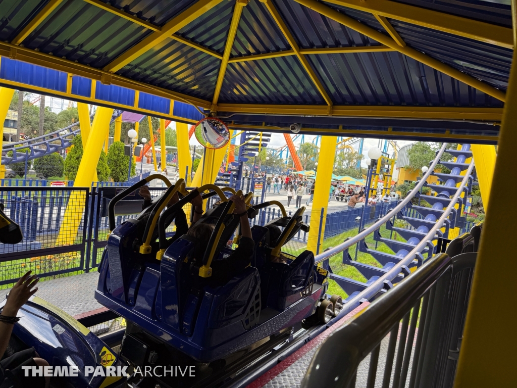 Batgirl Batarang at Six Flags Mexico