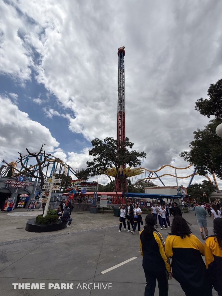Supergirl Sky Flight at Six Flags Mexico