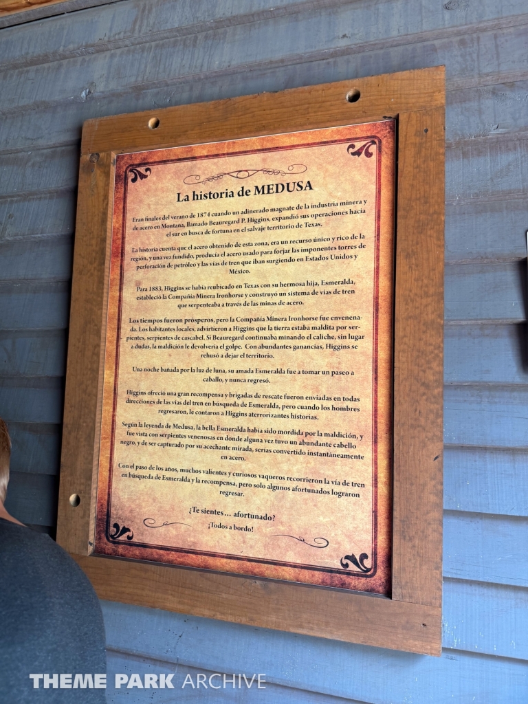 Medusa Steel Coaster at Six Flags Mexico