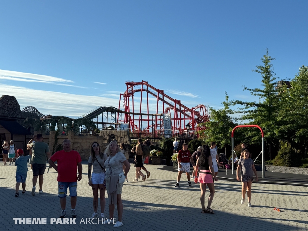 Roller Coaster Mayan at Energylandia