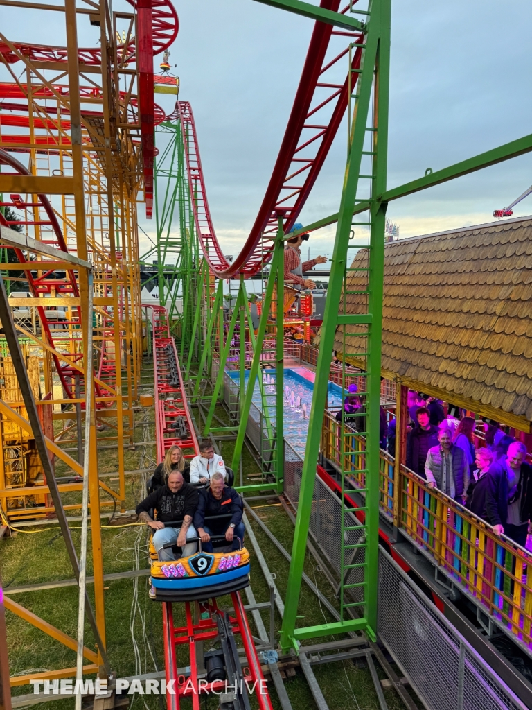 Wilde Maus XXL at Rheinkirmes Funfair