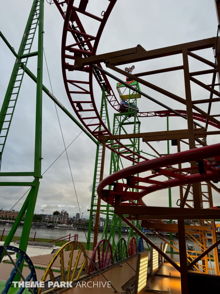 Wilde Maus XXL at Rheinkirmes Funfair