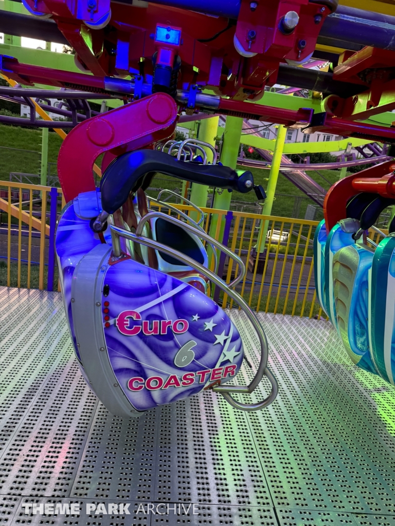 Euro Coaster at Rheinkirmes Funfair