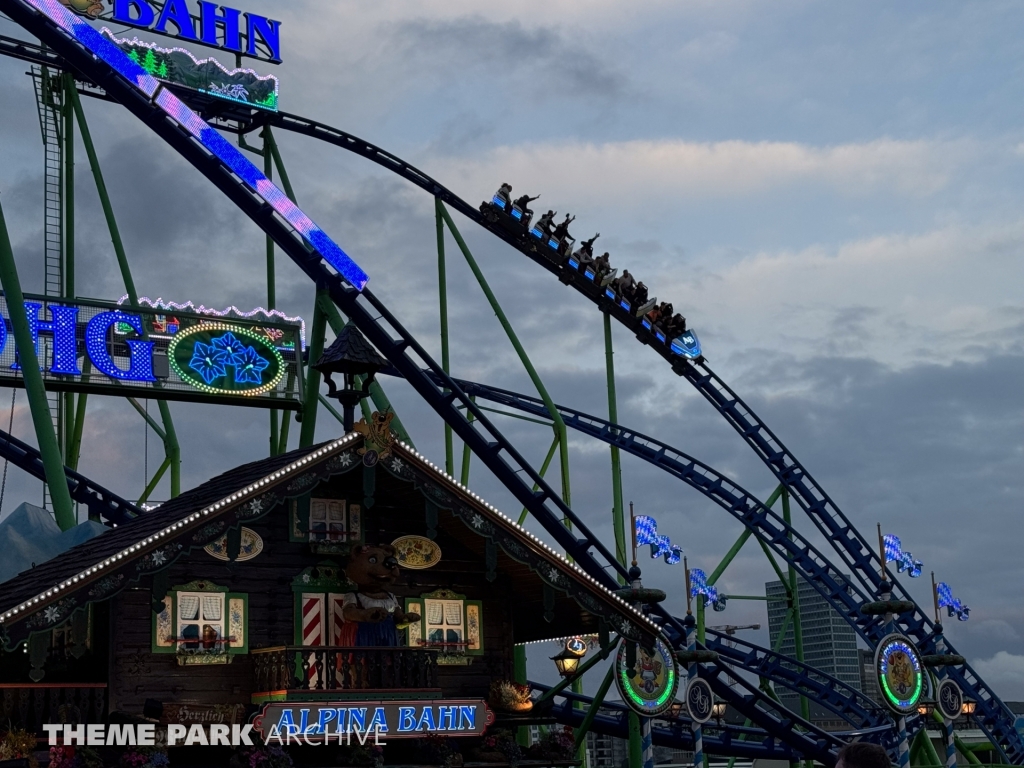Alpina Bahn at Rheinkirmes Funfair