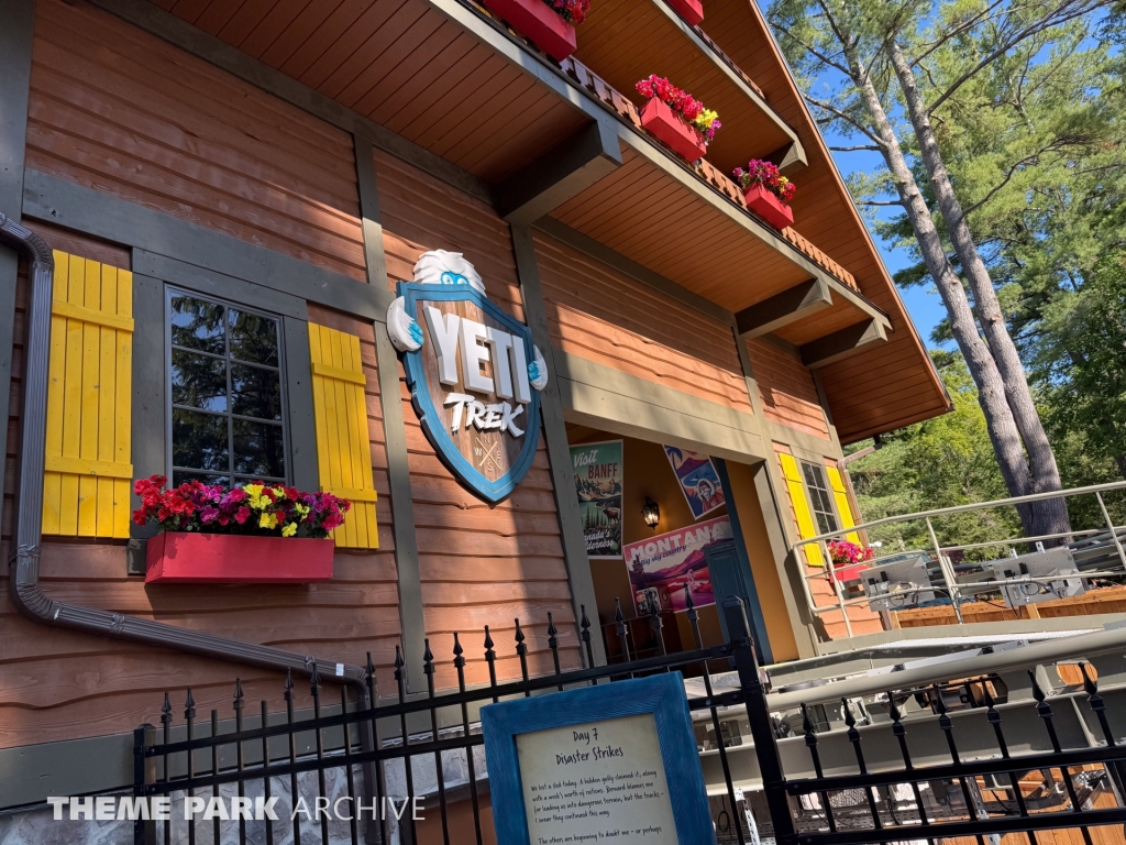 Yeti Trek at Santa's Village Muskoka's Theme Park