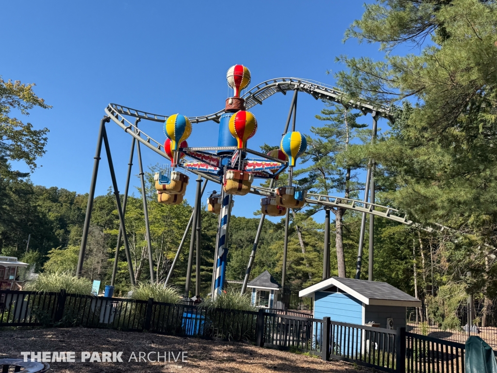 Blitzen's Balloons at Santa's Village Muskoka's Theme Park