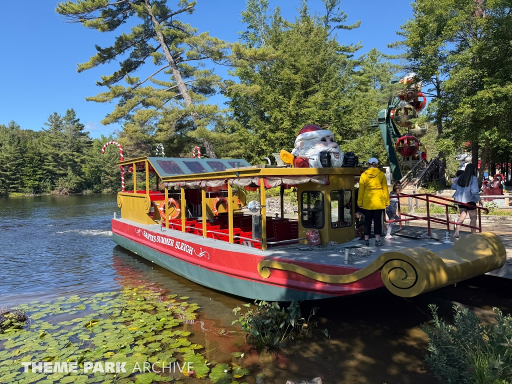 Santa's Summer Sleigh at Santa's Village Muskoka's Theme Park