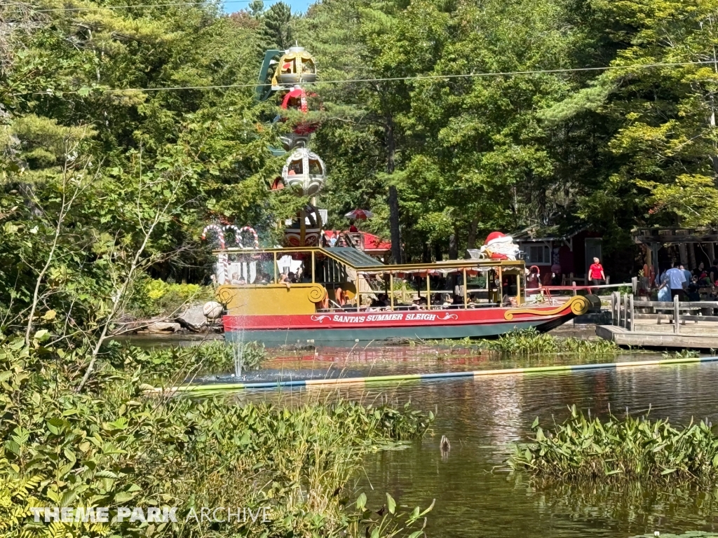 Santa's Summer Sleigh at Santa's Village Muskoka's Theme Park