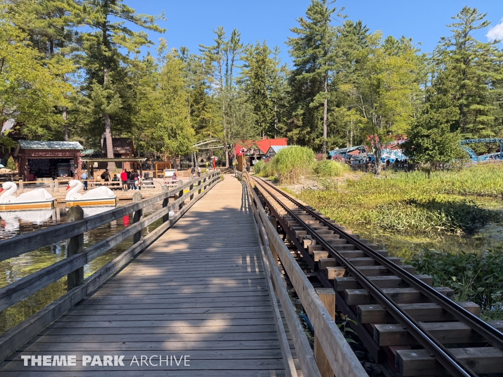 Candy Cane Express at Santa's Village Muskoka's Theme Park