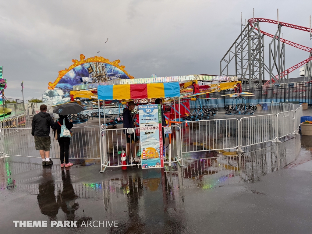 Wind Surfer at Palace Playland