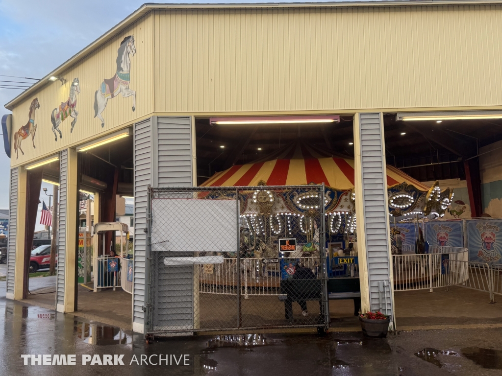 Carousel at Palace Playland