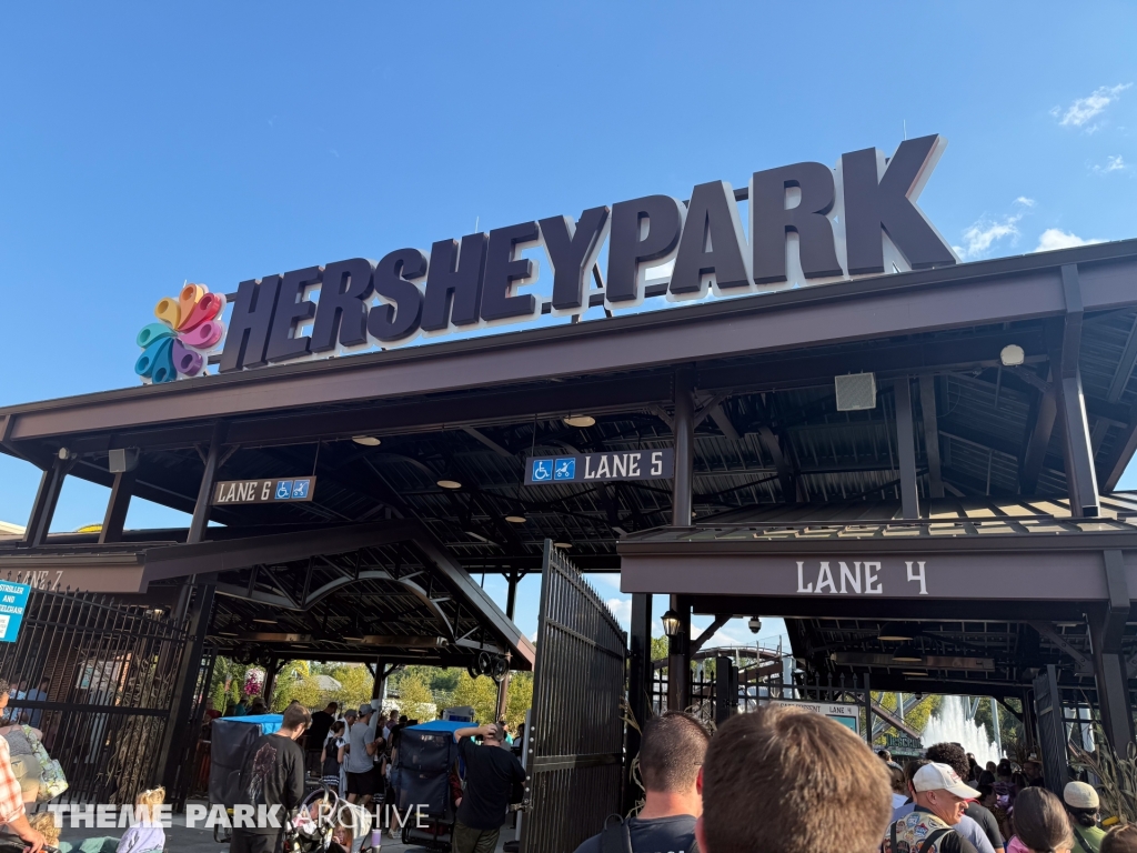 Entrance at Hersheypark