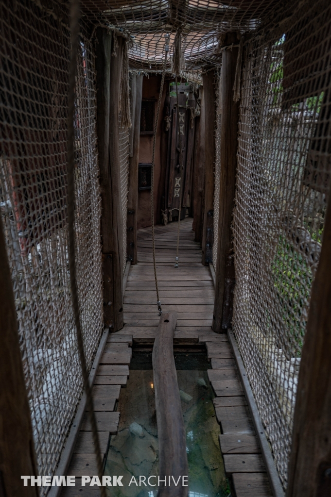 Deep in Africa Adventure Trail at Phantasialand